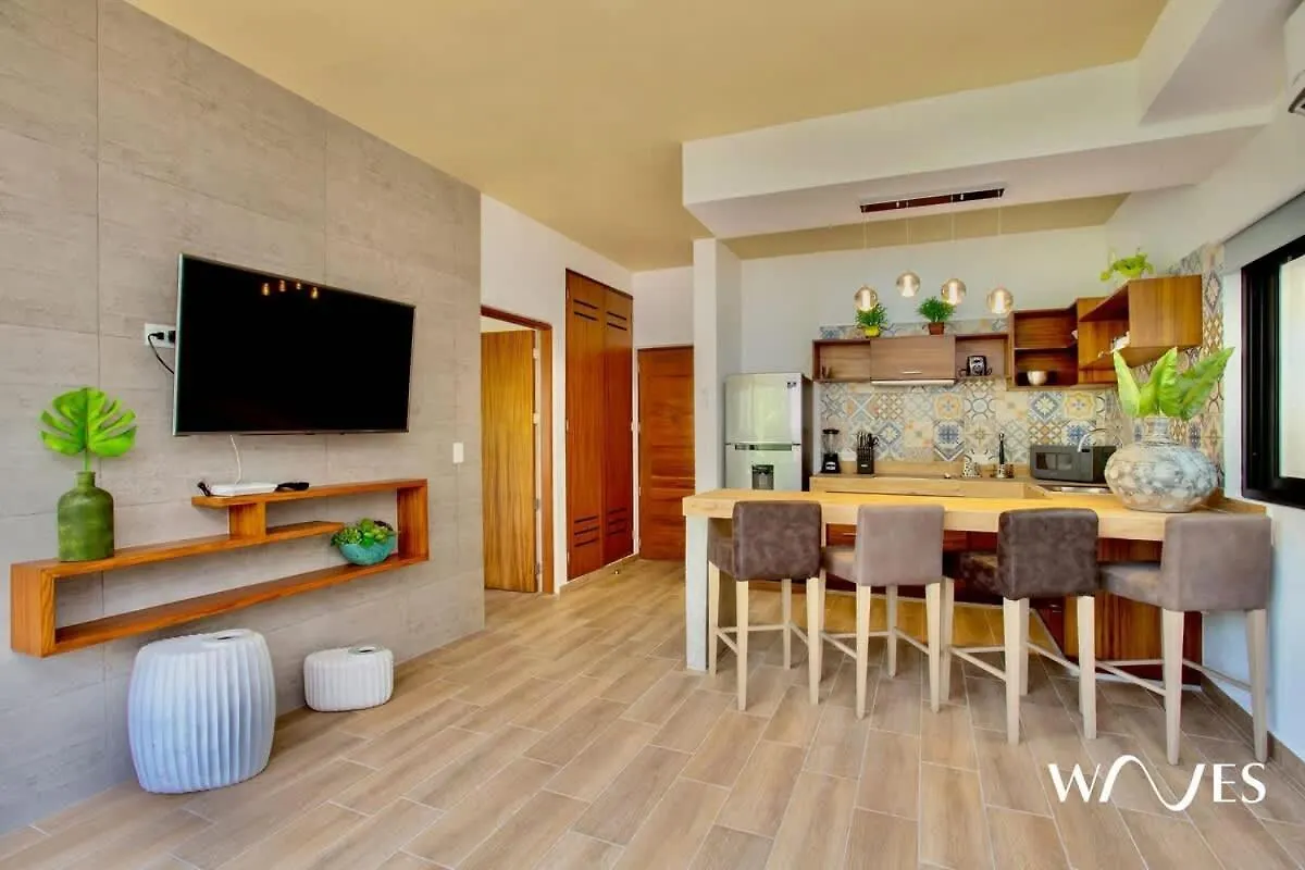 Villa Spacious 1 Bedroom With Great Location & Rooftop Pool By Waves Management Tulum