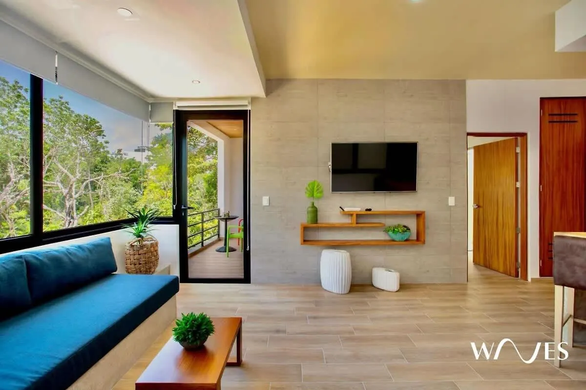 Spacious 1 Bedroom With Great Location & Rooftop Pool By Waves Management Tulum Mexico