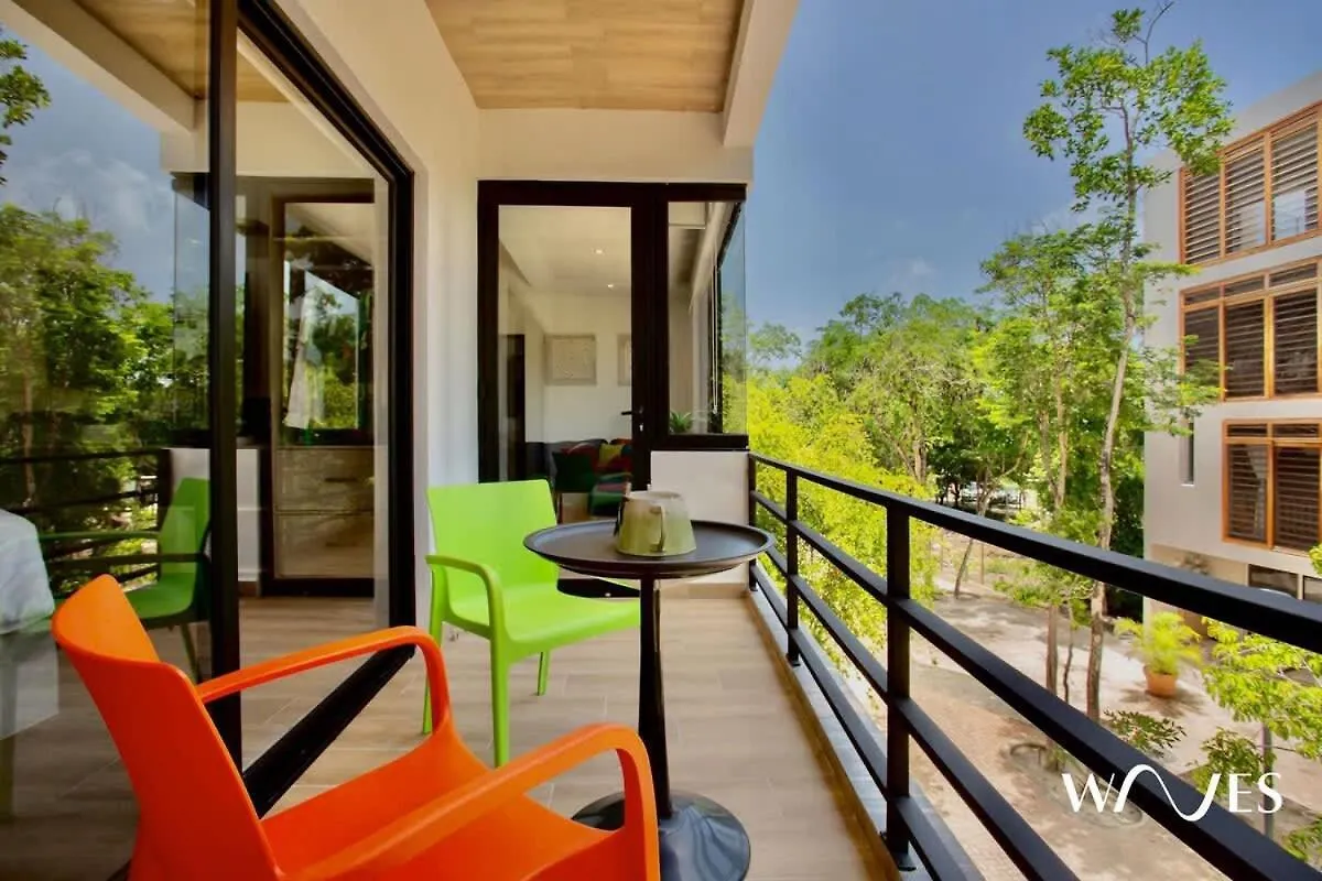 Spacious 1 Bedroom With Great Location & Rooftop Pool By Waves Management Tulum Villa